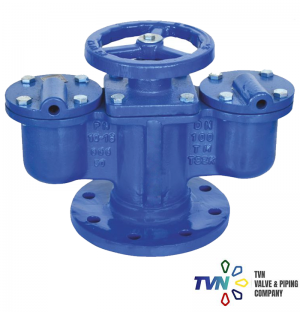Double Orifice Air Release with Isolation Valve